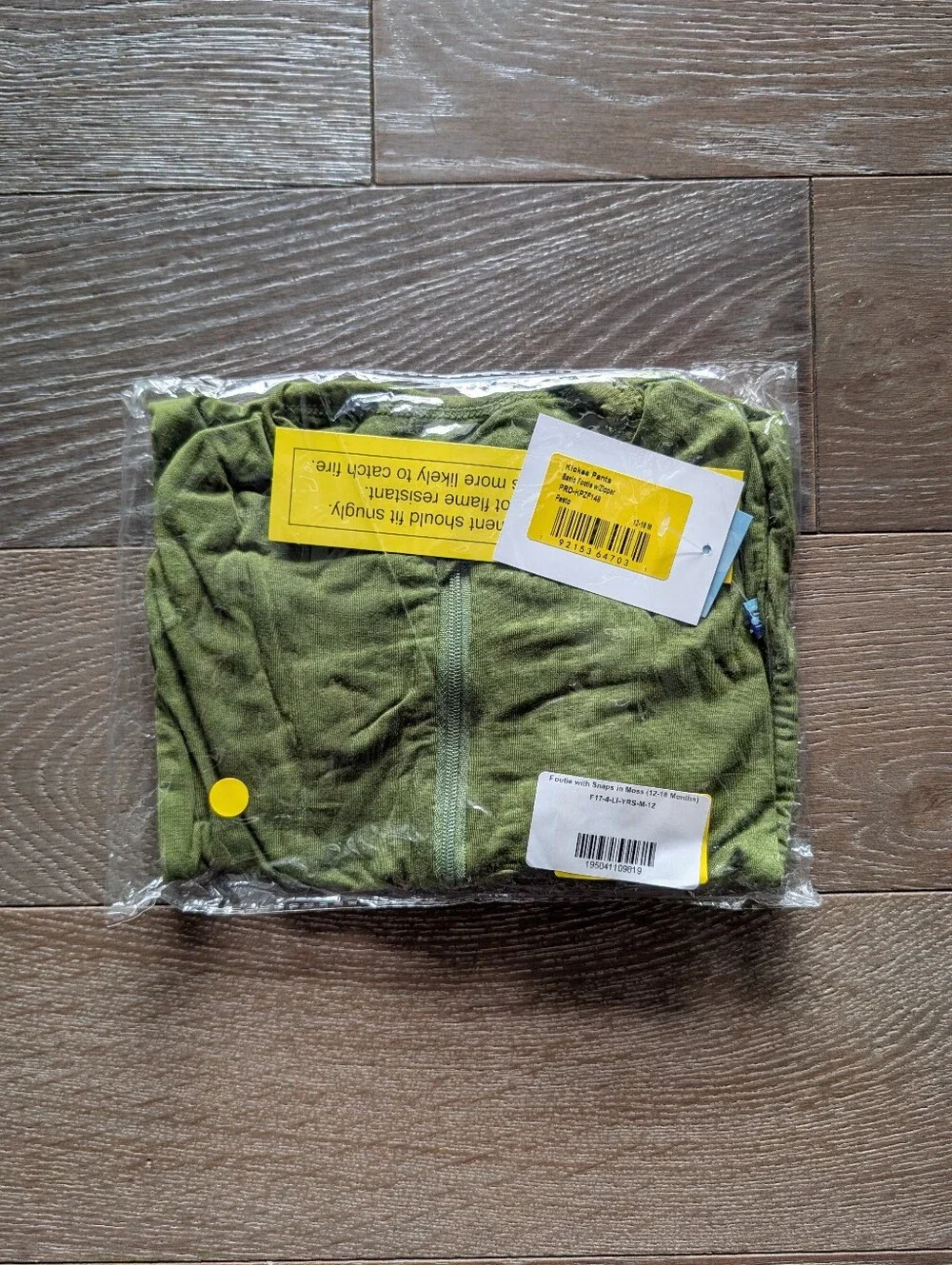 Kickee Pants washable—gentle from fleece